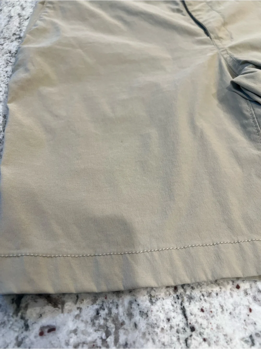 The North Face Men's Light Khaki Flat Front Shorts